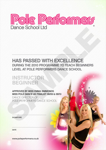 Instructor Certificate